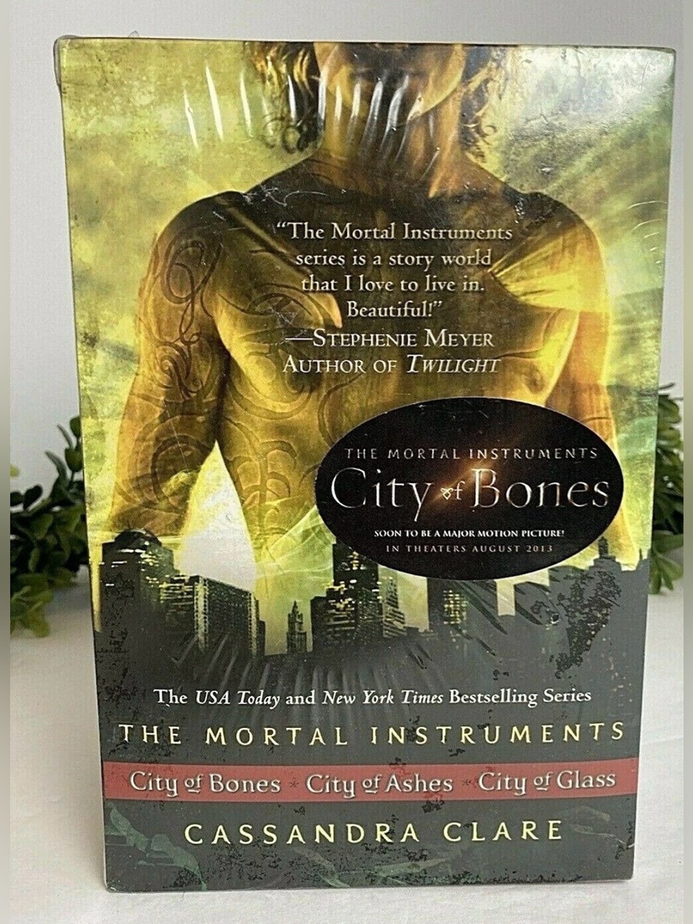 The Mortal Instruments 3 book Box set City of Bones Ashes Glass Cassandra Clare